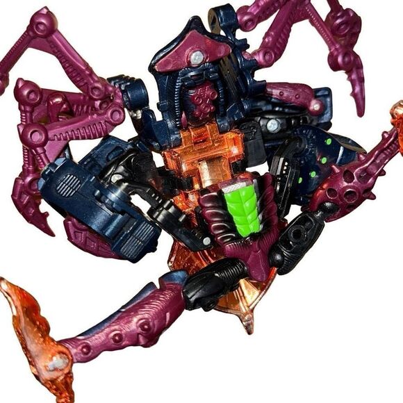 1997 BEAST WARS TRANSFORMERS TRANSMETALS TARANTULAS vintage - Picture 10 of 12